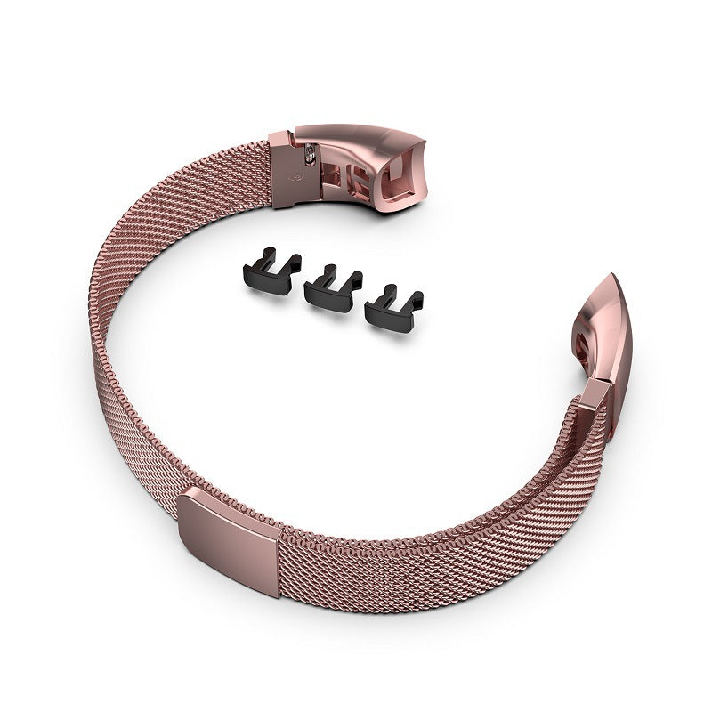 Stainless Steel Milanese Replacement Smart Watch Strap Watchband for Huawei Honor Band 5 4 Stainless Steel Milanese Replacement Smart Watch Strap Watchband for Huawei Honor Band 5 4